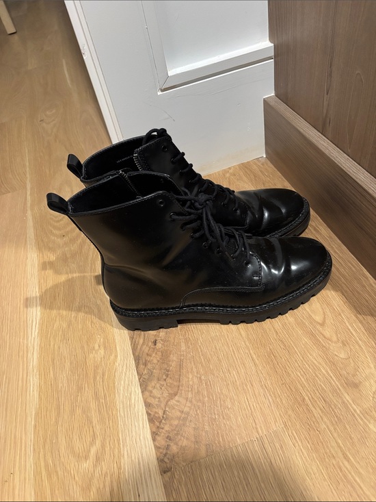 Vince Shoes - Vince black waterproof zip boots. Size 8.5